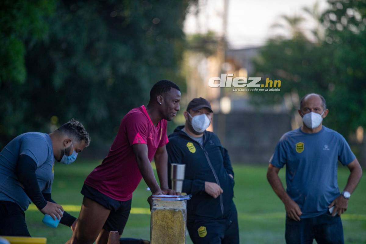 Así fue el entrenamiento del Real España antes de viajar a la capital para su batalla contra Motagua