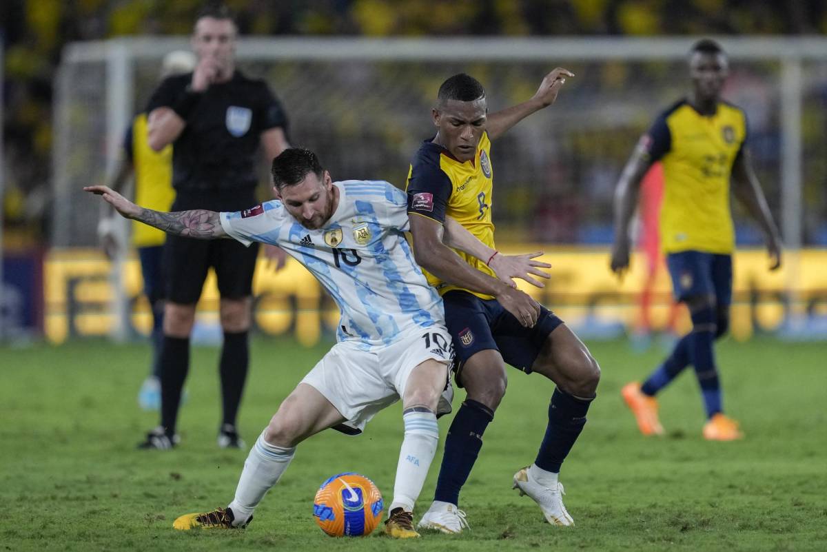 Messi y Argentina cierran la eliminatoria rumbo Qatar con un empate en su visita a Ecuador