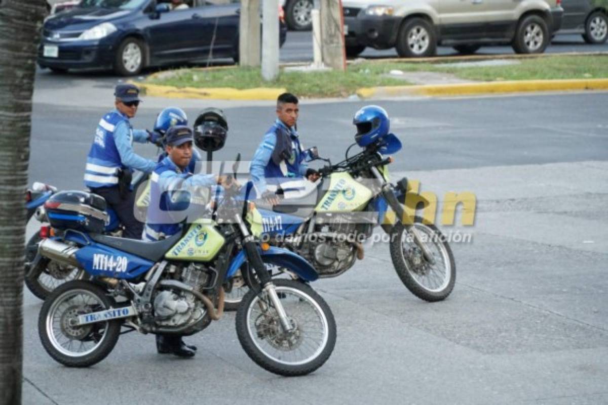¡EXTREMA! La inmensa seguridad que vigila a Estados Unidos en San Pedro Sula