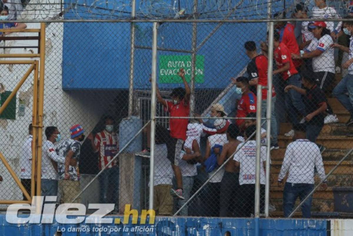 Lo que no se vio en TV: Los disturbios en el Olimpia-Vida, bellas mujeres y estadios llenos