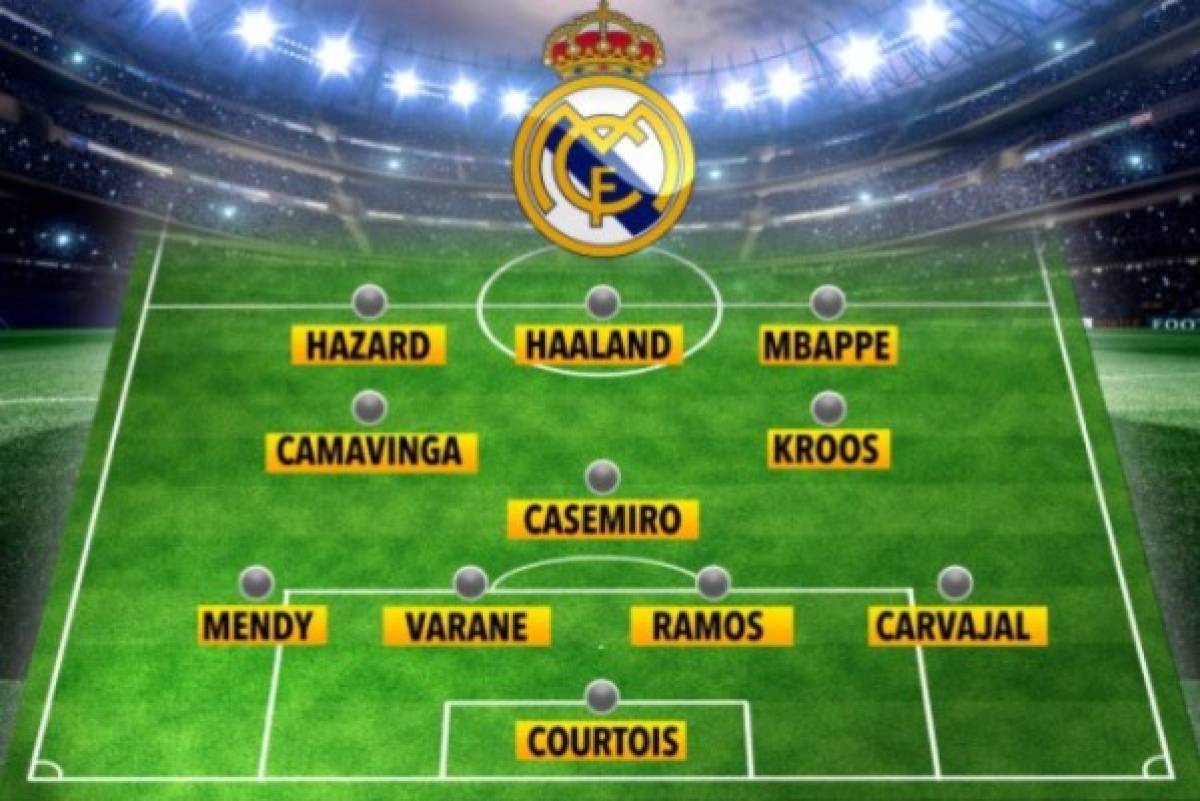 Con fichajes galácticos: El equipazo que quiere armar el Real Madrid el próximo año