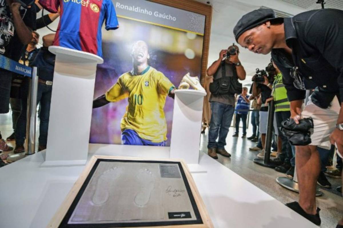 Fotos: El Maracaná inaugura un espectacular tour de la carrera de Ronaldinho