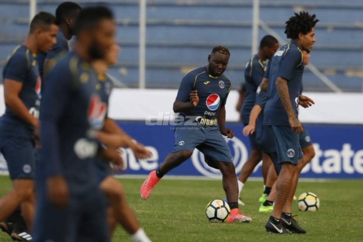 Con alegría y fe; así fue el último entrenamiento de Motagua previo a la final de Concacaf