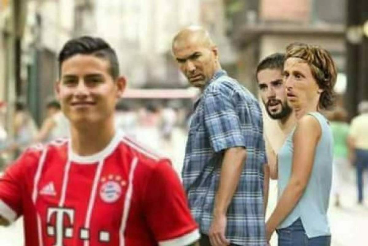 James espera a Zidane: Los tremendos memes previo al Bayern Munich-Real Madrid