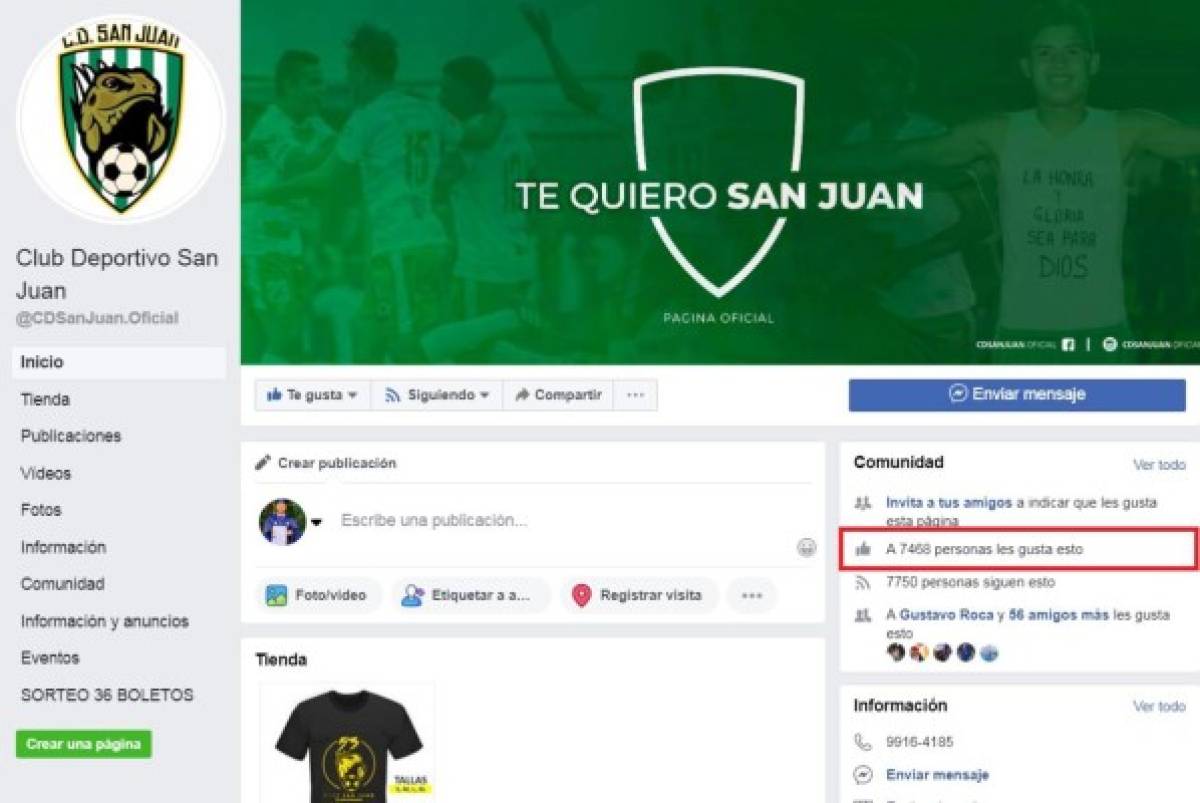 Los equipos de la Liga de Ascenso con más seguidores en su red social de Facebook