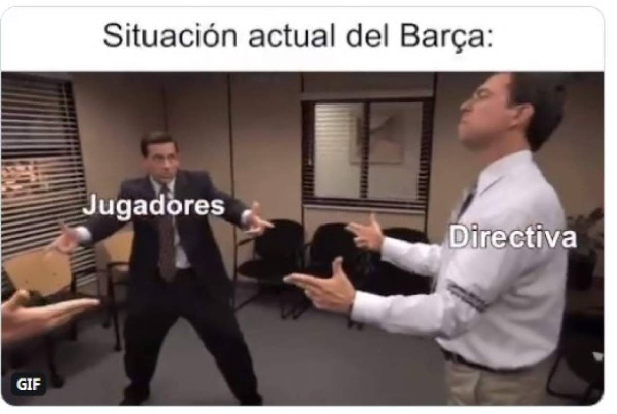 Los divertidos memes de la bronca entre Messi y Abidal en el Barcelona