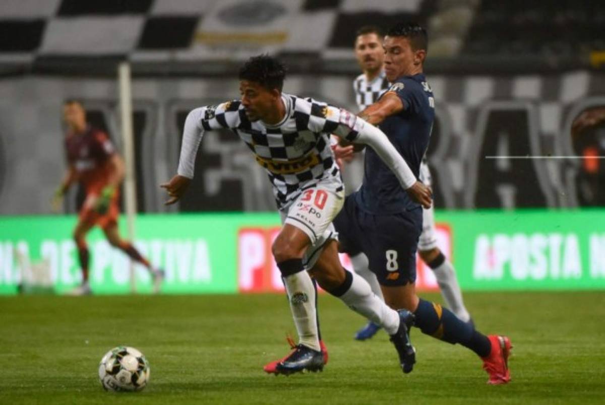 Boavista-Porto: Jorge Benguché tuvo un duelo férreo con Pepe y Alberth Elis debutó