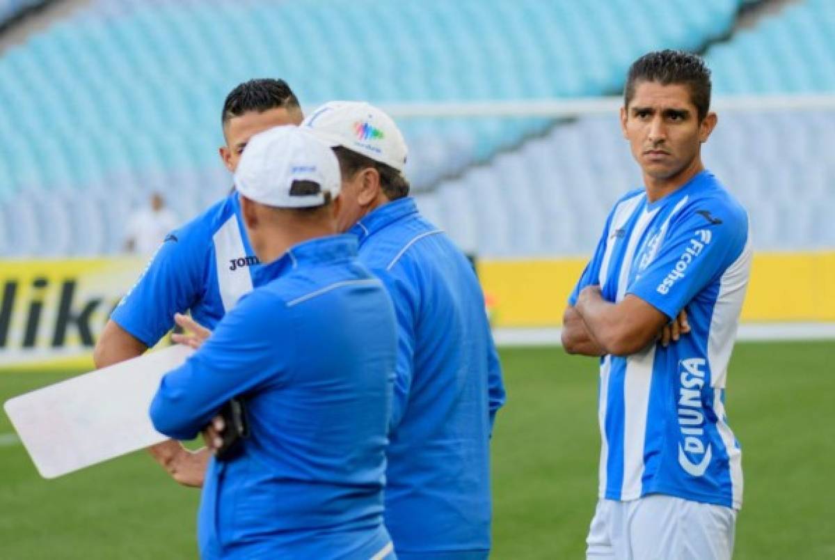 En fotos: Entre espías y la furia de Pinto, así entrenó Honduras en el ANZ Stadium