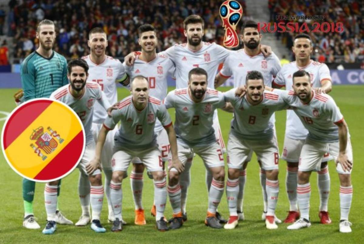 ¡Equipazo! La base de España que buscará pelear el título en el Mundial de Rusia