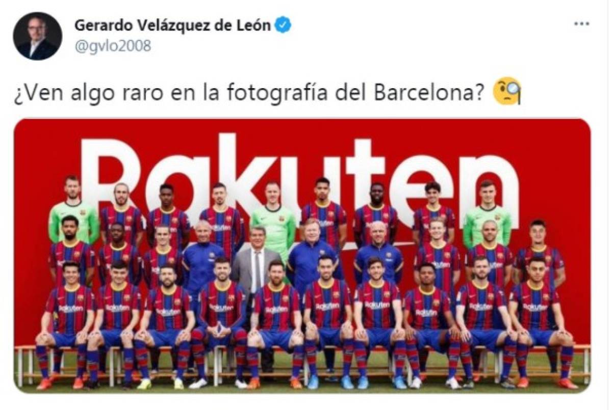 Nadie se salva: Barcelona se saca la foto oficial y las redes estallan con divertidos memes
