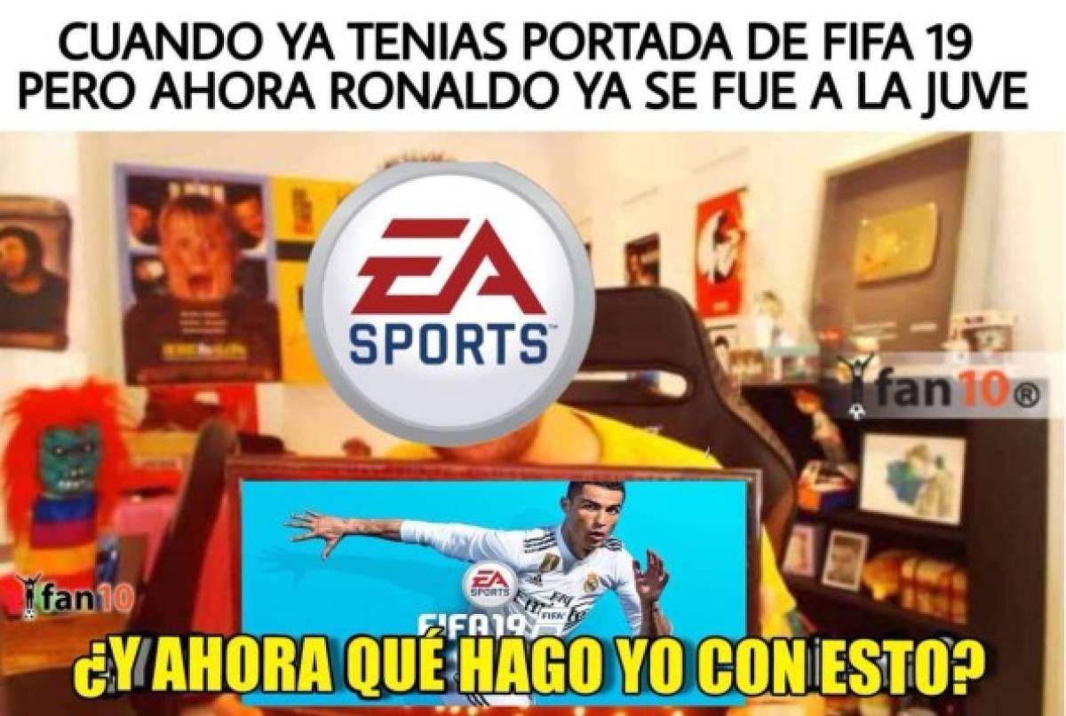 Los otros memes que no has visto de Cristiano Ronaldo y su adiós del Real Madrid