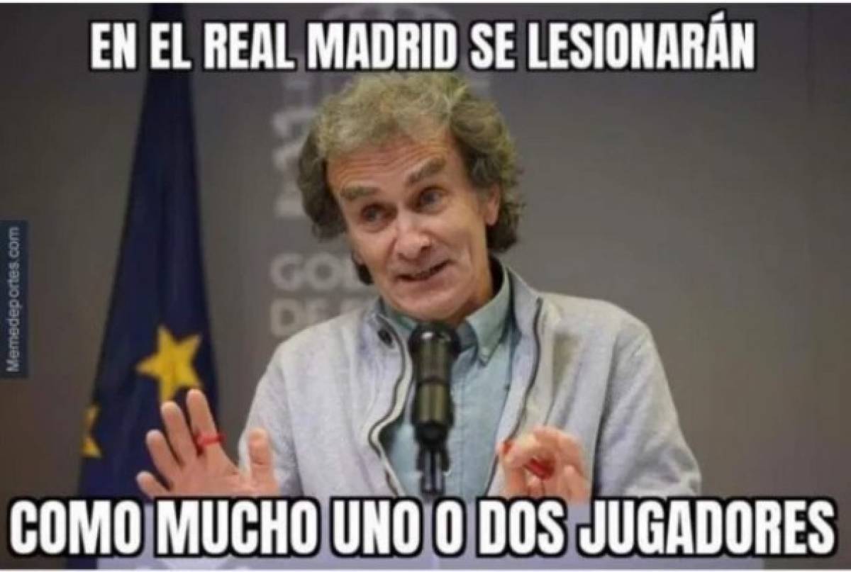 Más lesionados: Los crueles memes que dejó el triunfo del Real Madrid frente al Valencia