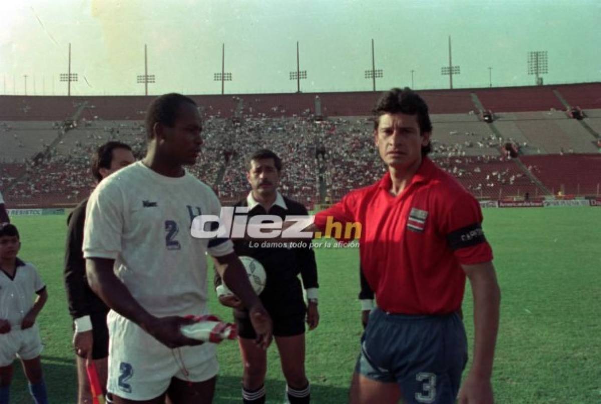 20 fotos inéditas de Honduras en la primera edición de la Copa Oro en 1991