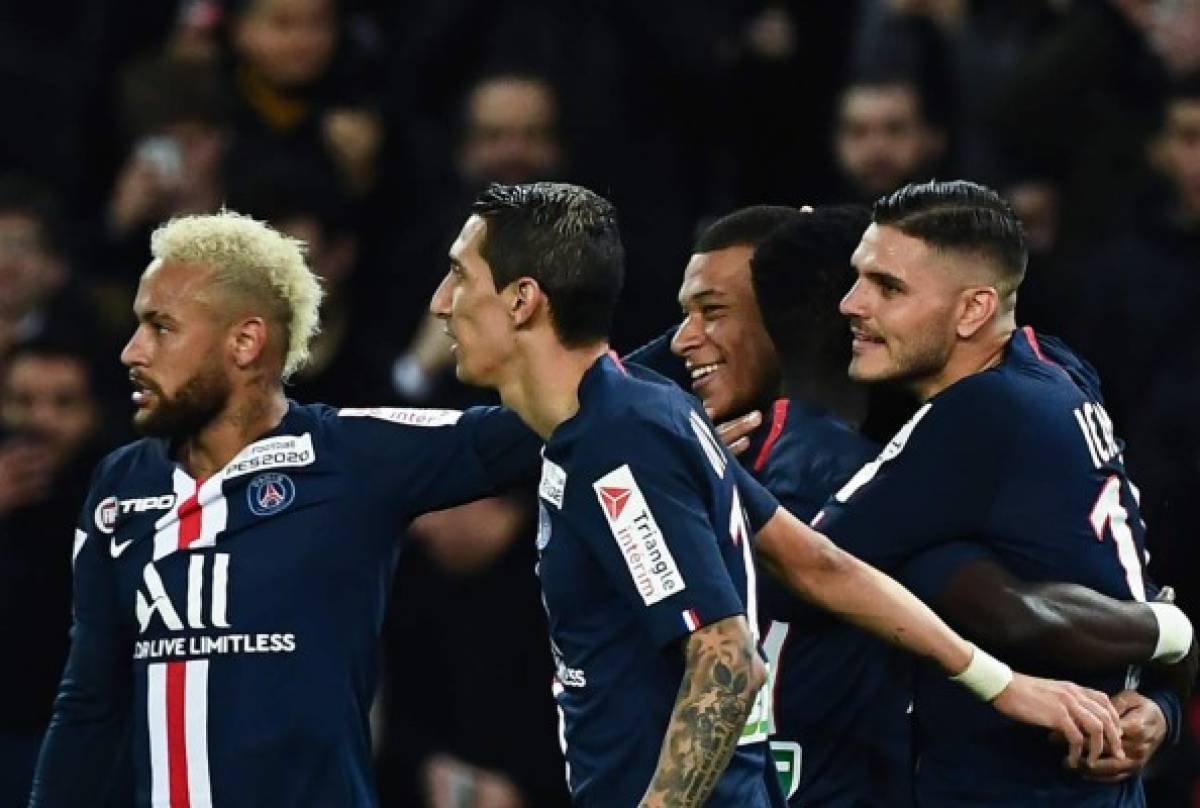 PSG propina paliza monumental en la Copa de Francia, Icardi marcó hattrick  