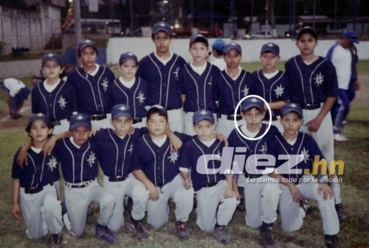 El álbum privado de la estrella del béisbol hondureño Mauricio Dubón