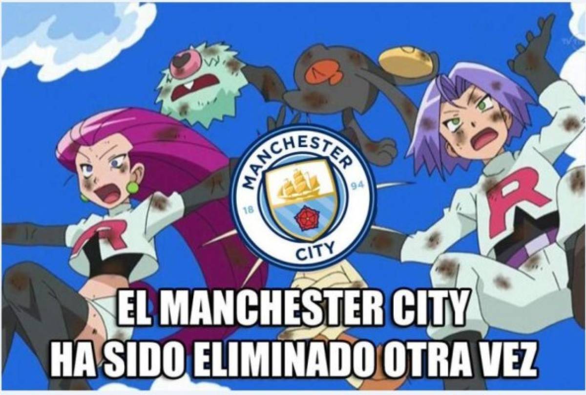 Memes: Hacen pedazos a Pep y al Manchester City por la eliminación en Champions