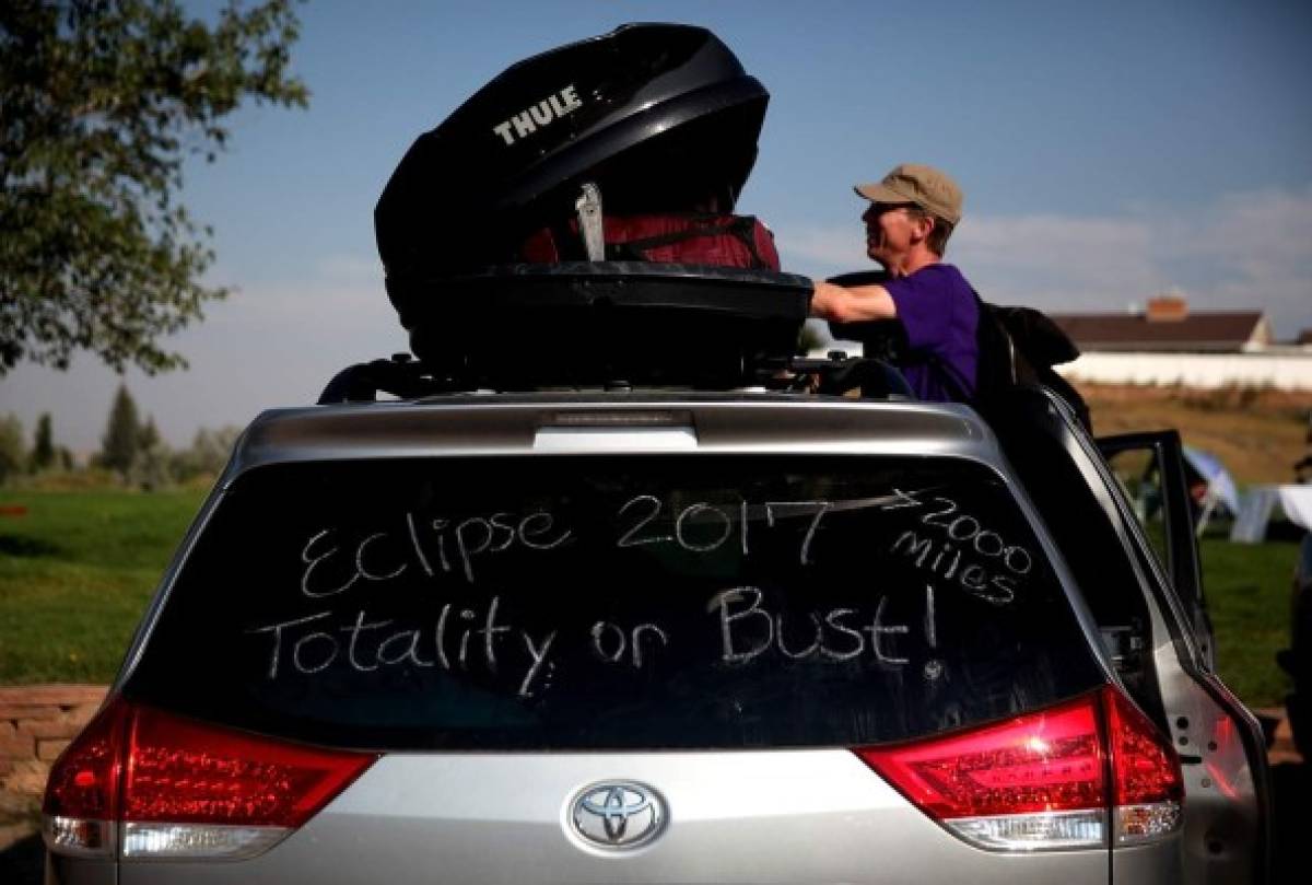 Las mejores imágenes durante el eclipse en Estados Unidos