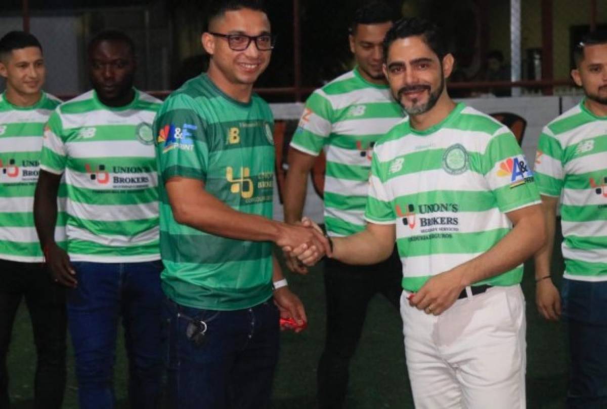 Emilio Izaguirre inaugura una academia del Celtic de Escocia en Honduras