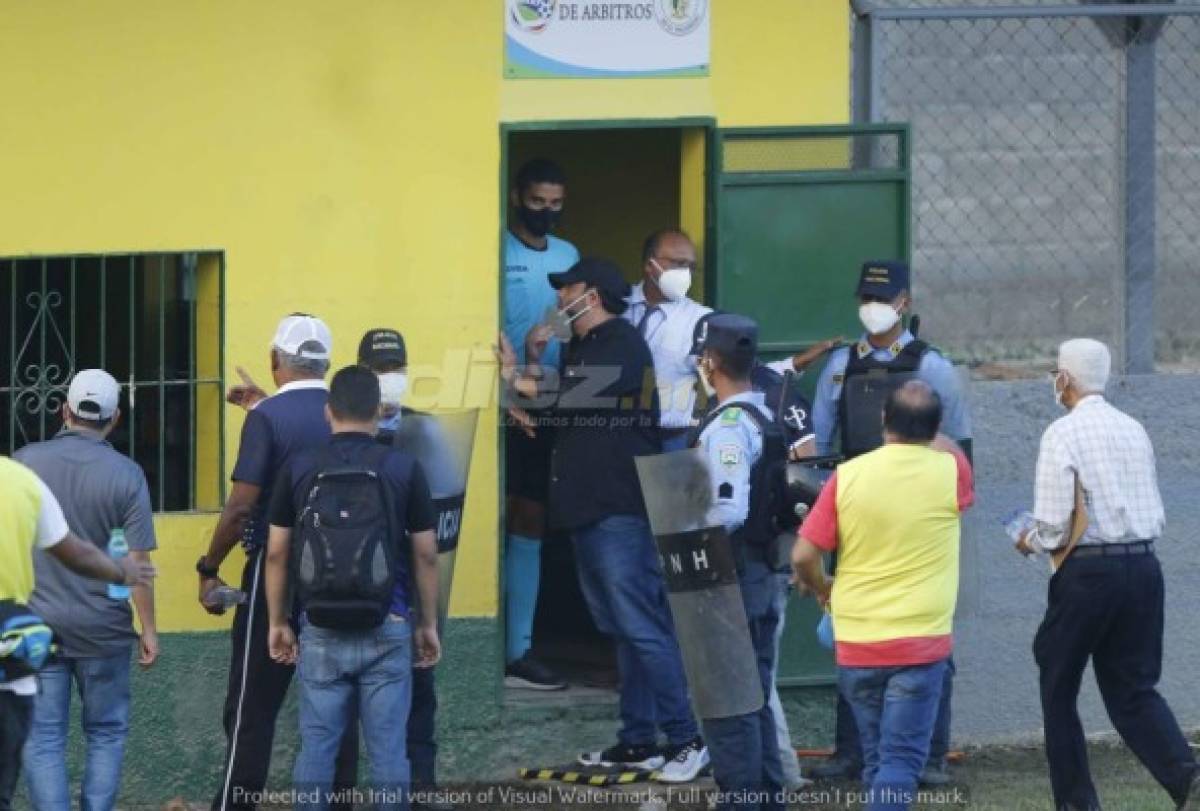 No se vio: Árbitras custodiadas en El Progreso, chinito en el Nacional y homenaje a víctimas del huracán Eta