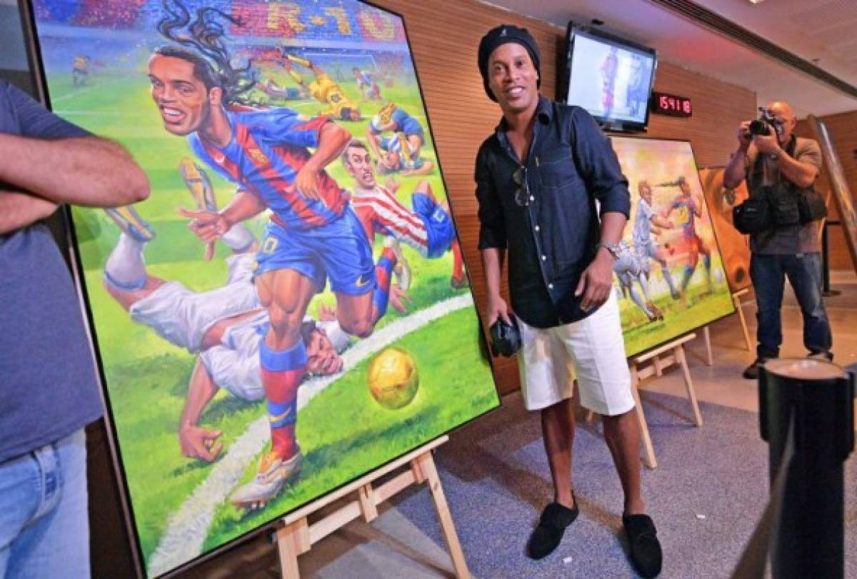 Fotos: El Maracaná inaugura un espectacular tour de la carrera de Ronaldinho