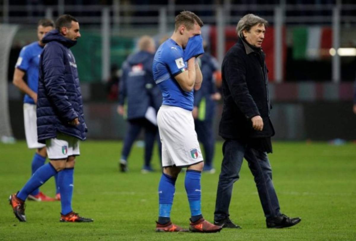 Las desgarradoras imágenes de Italia y Buffon y la negativa de De Rossi para jugar