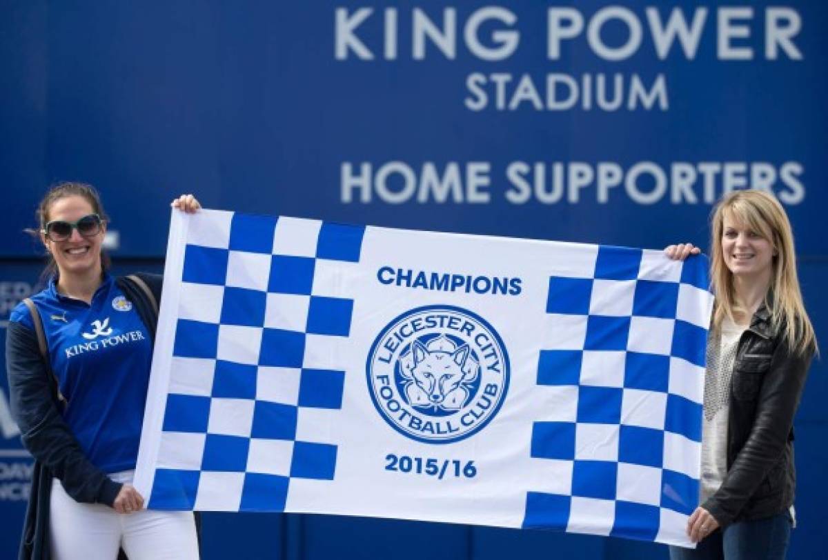 Fotos: La afición del Leicester City y la celebración de un título histórico