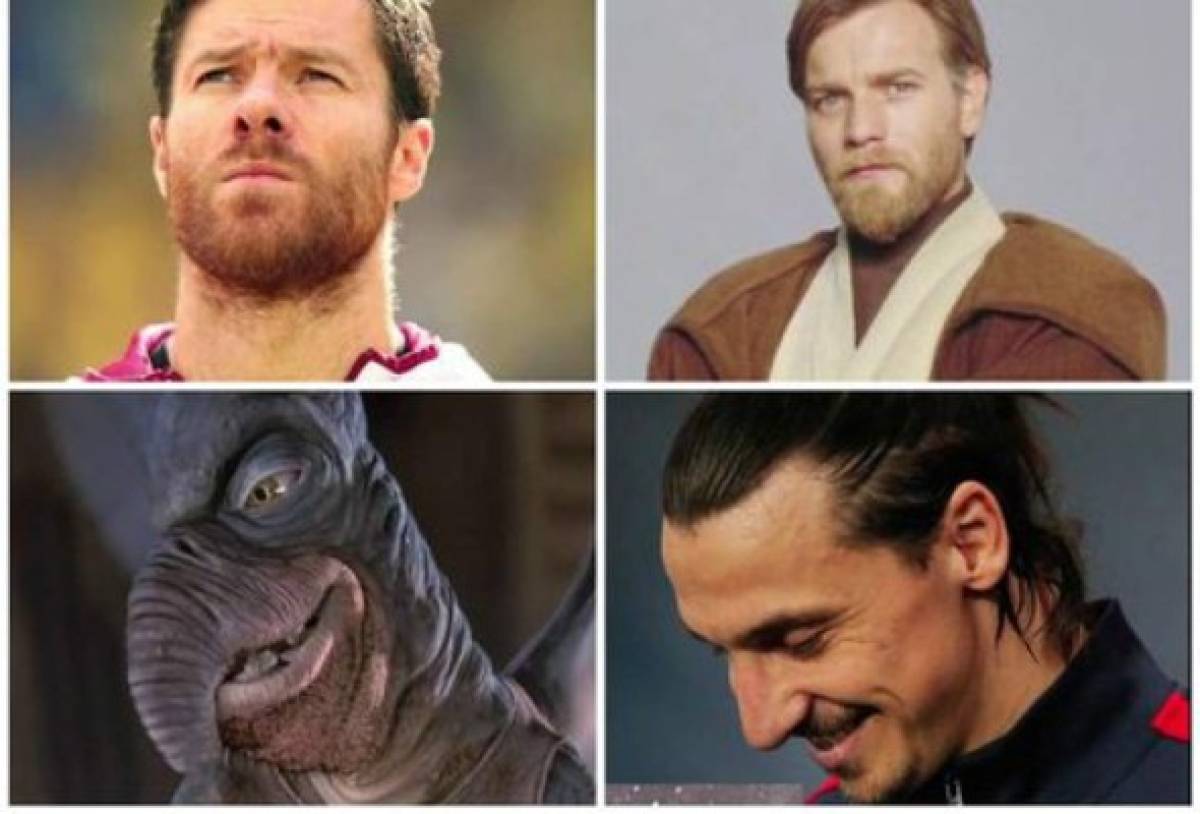 Estos son los futbolistas que bien pudieron actuar en Star Wars