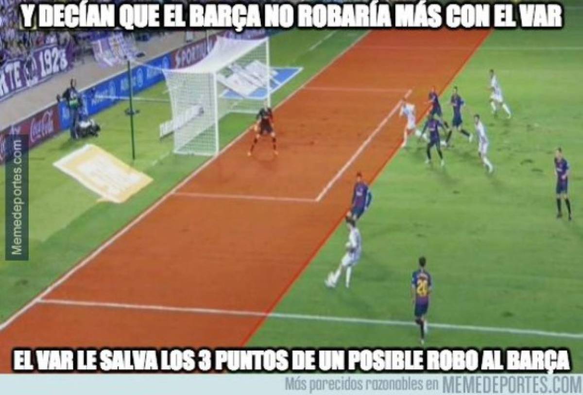 Los memes atacan a Xavi y a la cancha del José Zorrilla tras el Valladolid-Barcelona