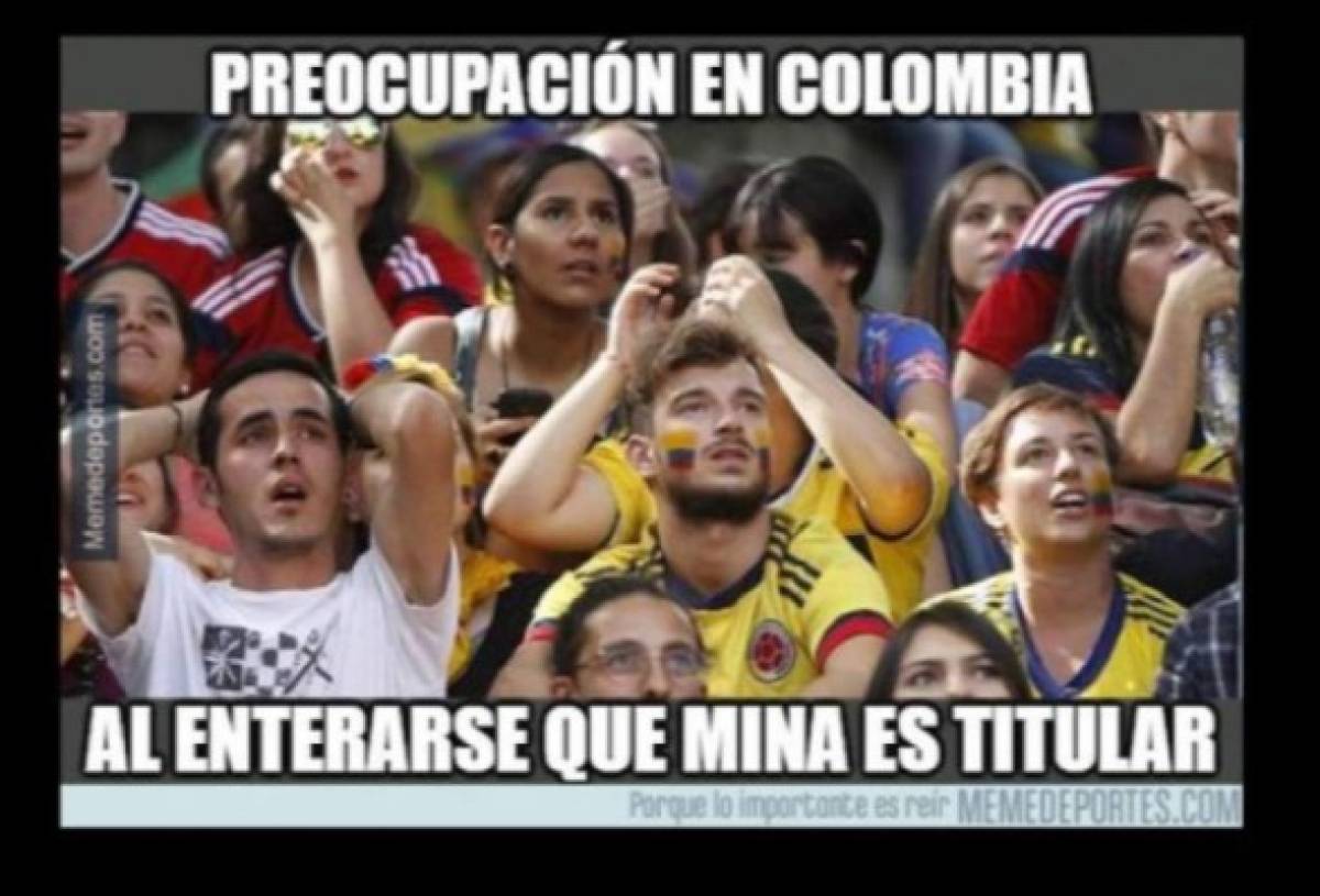 Los memes arrasan con Colombia y Yerry Mina por la clasificación a octavos de Rusia 2018