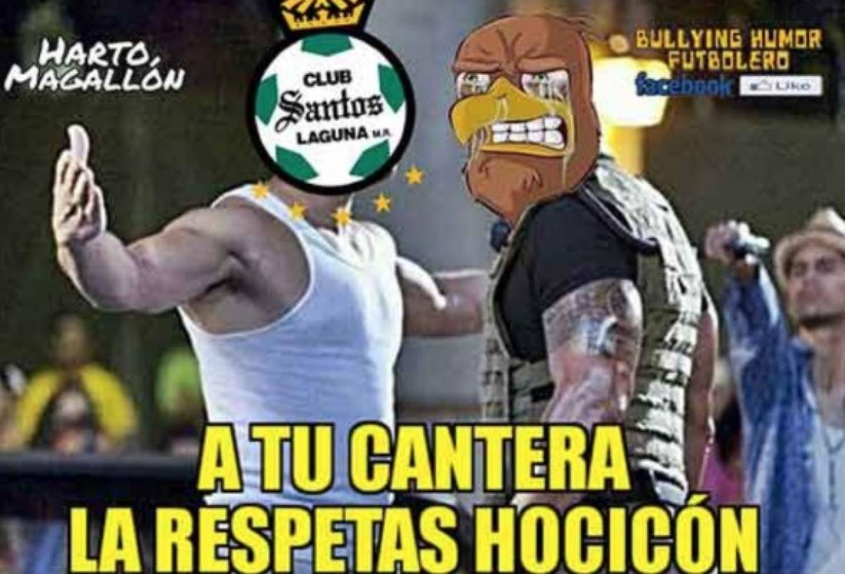 Locura: ¡Acribillan al América con memes tras la goleada recibida por Santos!