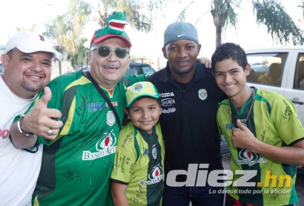 Marathón compartió con sus aficionados en Diunsa