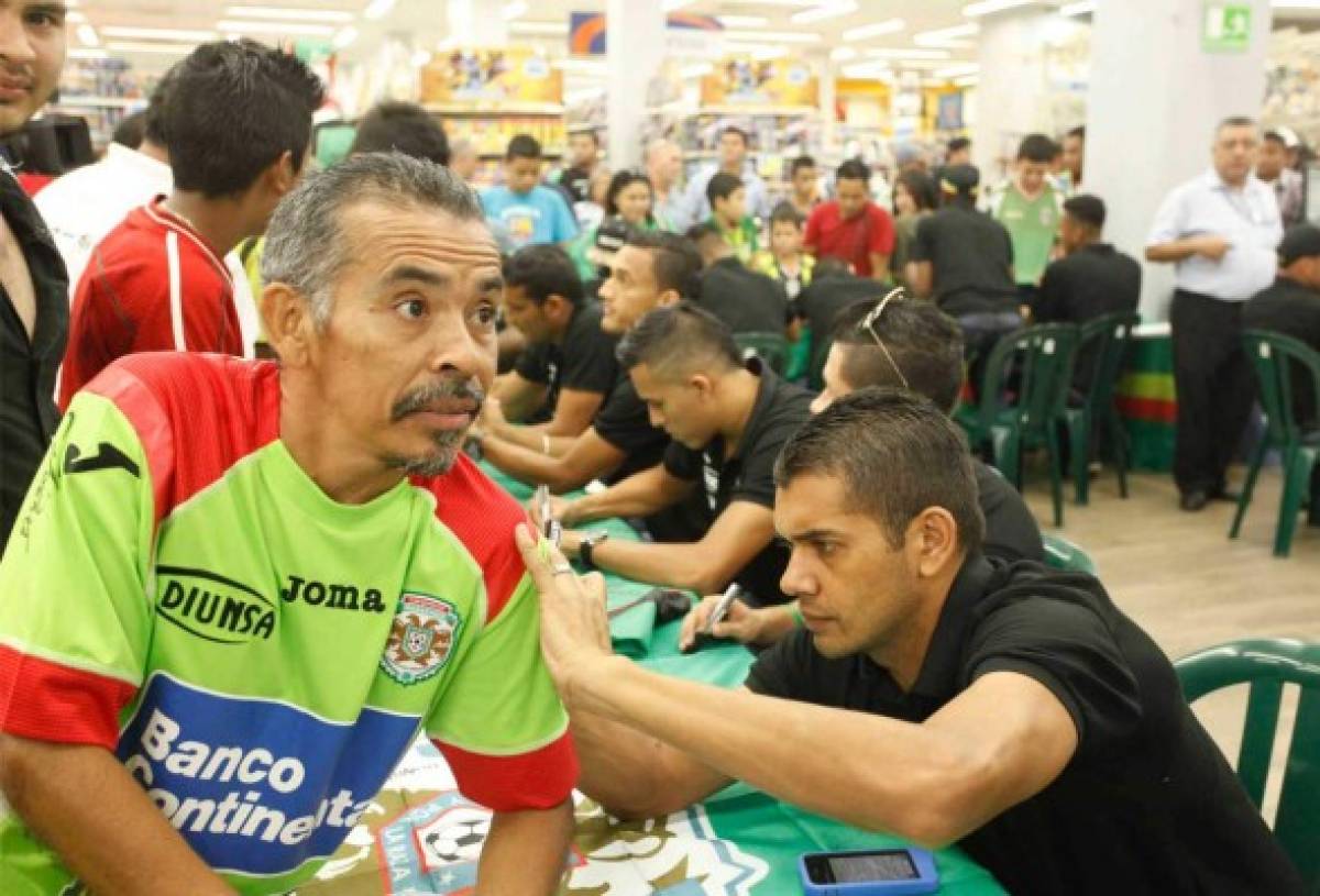 Marathón compartió con sus aficionados en Diunsa