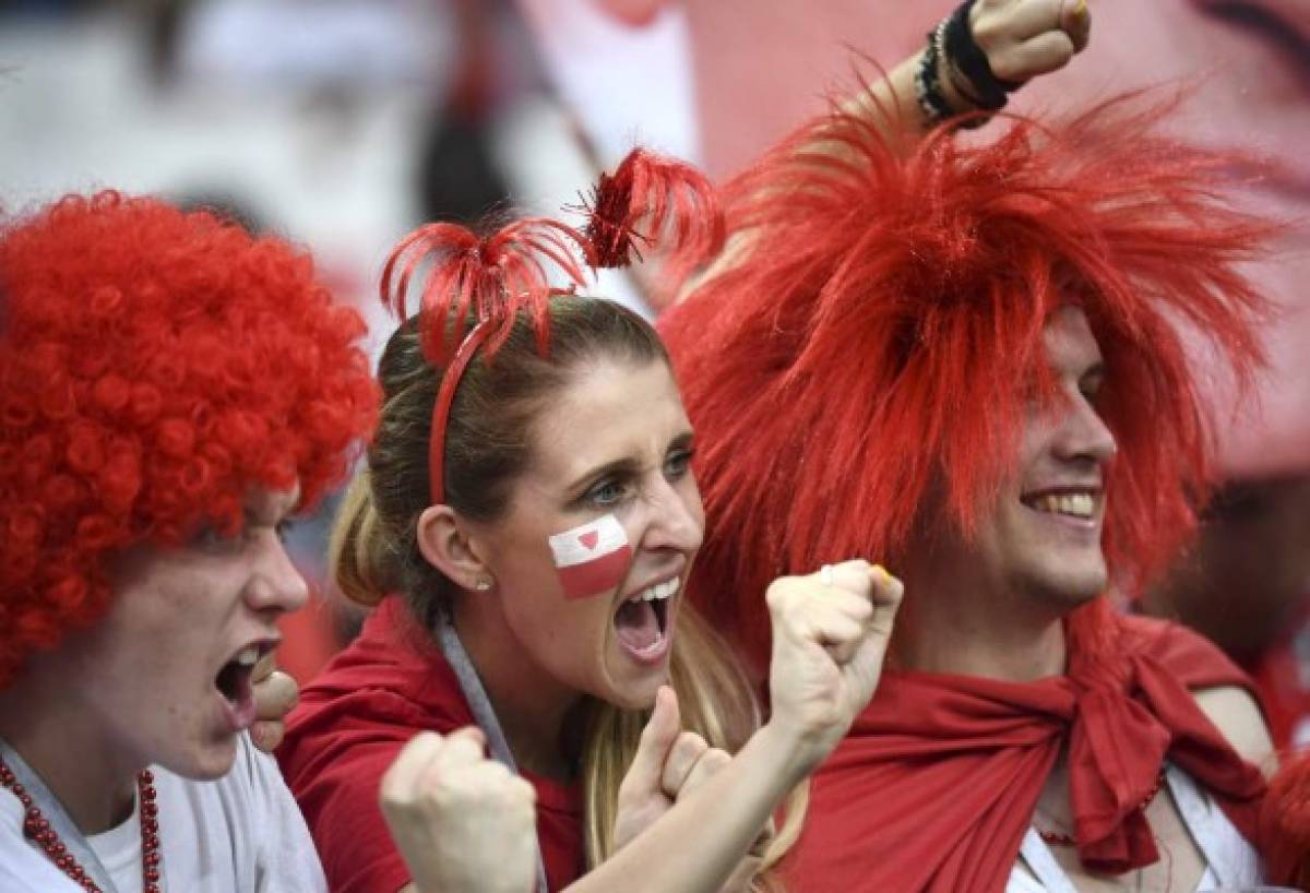 ¡BELLEZA! Las espectaculares aficionadas de Polonia en el Mundial de Rusia