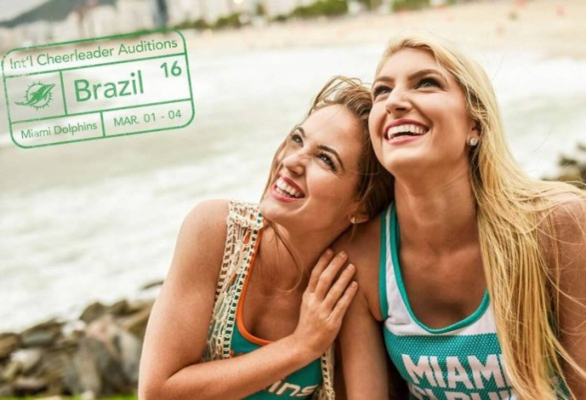 Las hermosas porristas brasileñas que buscan brillar en la NFL