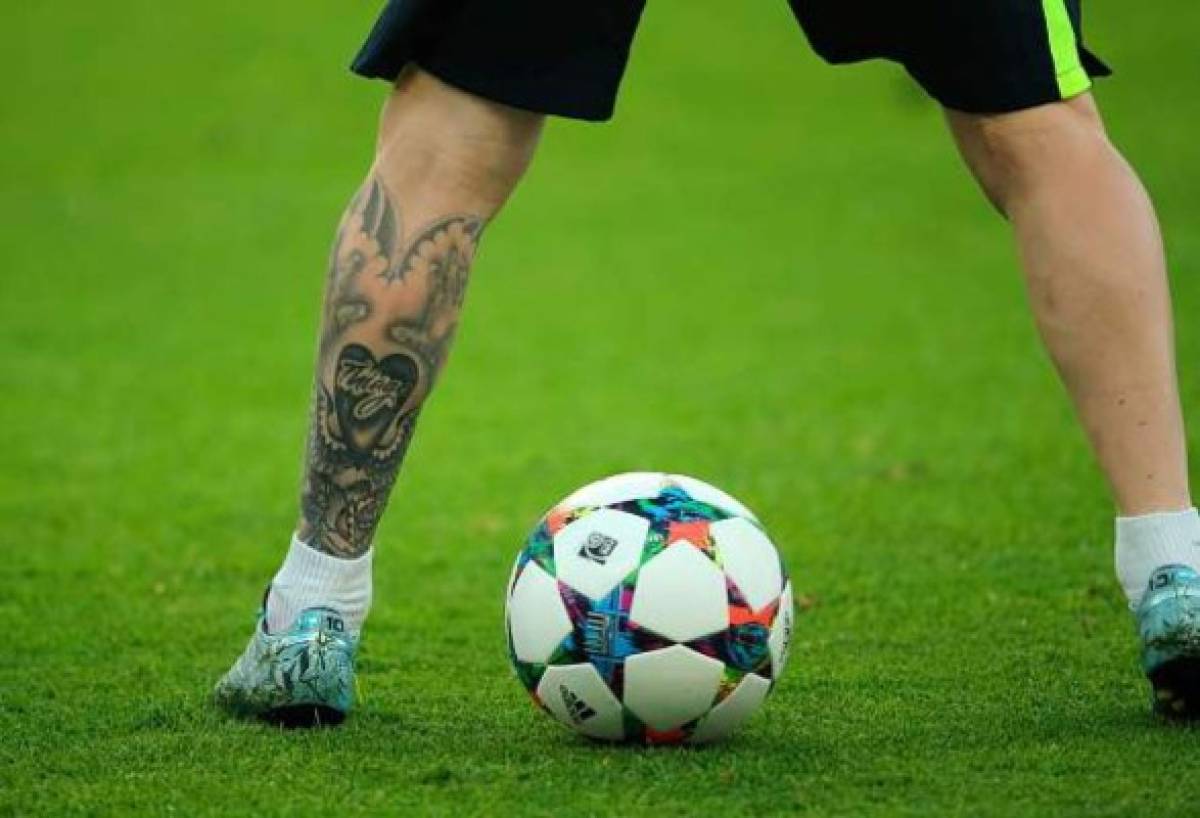 Malos diseños: Los peores tatuajes de los futbolistas, Lionel Messi en la lista