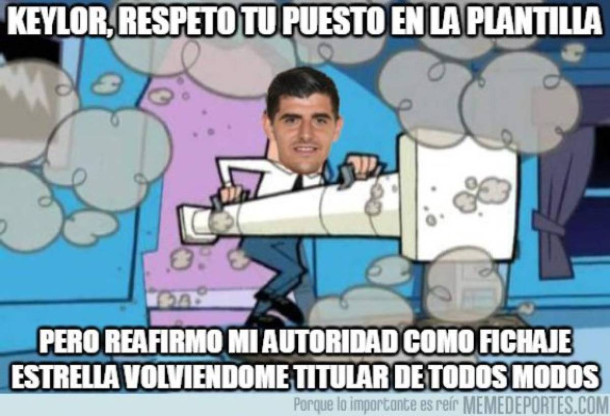 Memes: Acribillan a Navas tras el fichaje de Courtois con el Real Madrid