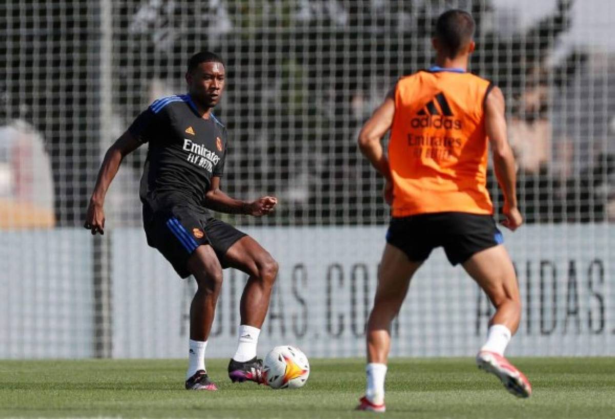 Así fue el primer entrenamiento de Alaba en el Real Madrid: Su mejor amigo y risas con Ancelotti