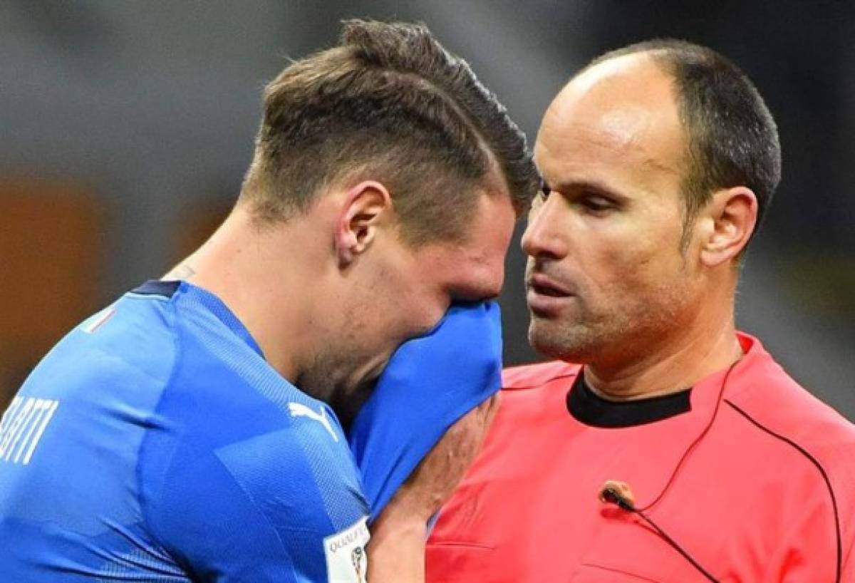 Las desgarradoras imágenes de Italia y Buffon y la negativa de De Rossi para jugar