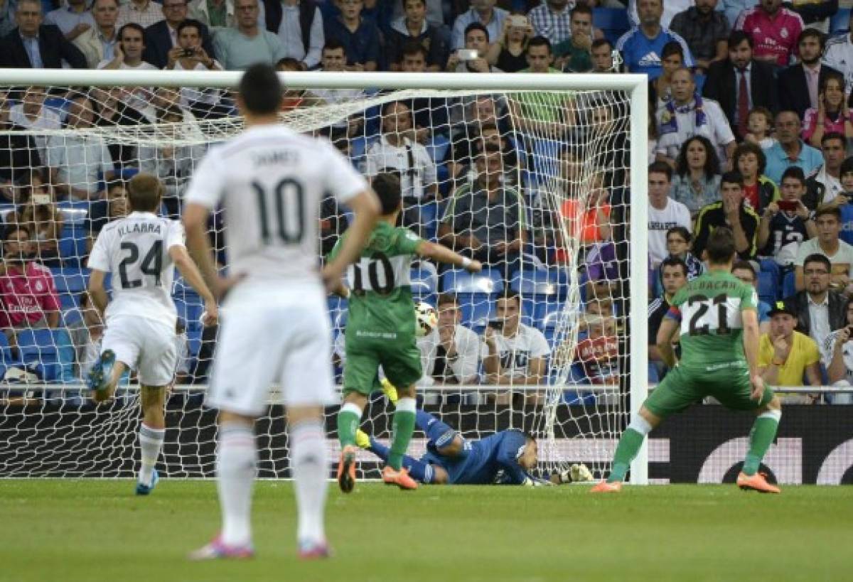 Real Madrid le da una Manita al Elche goleó (5-1)