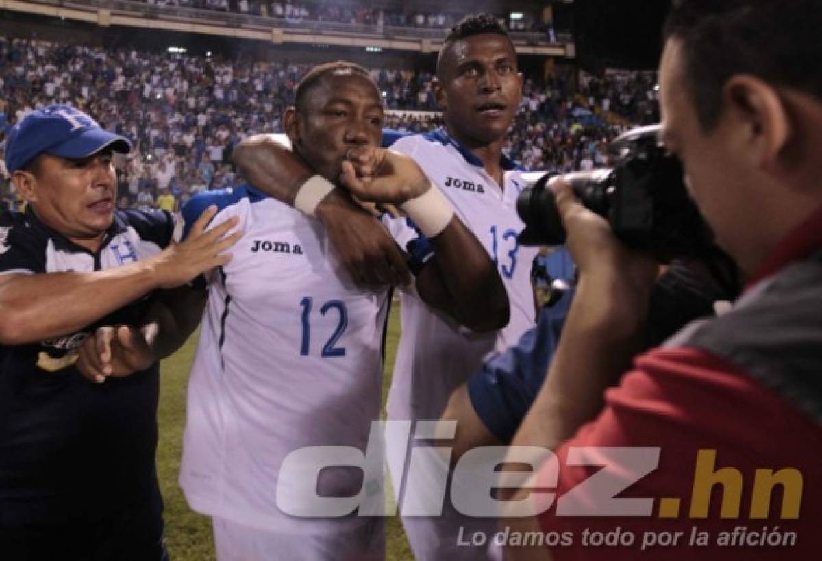 Las mejores imágenes del Honduras-El Salvador en el Olímpico