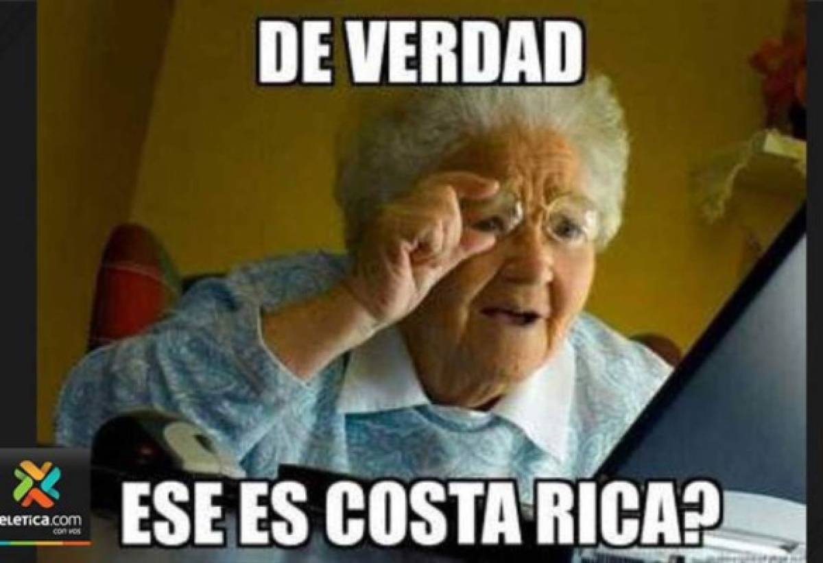 ¡No perdonan! Los divertidos memes de la derrota de Costa Rica ante Colombia