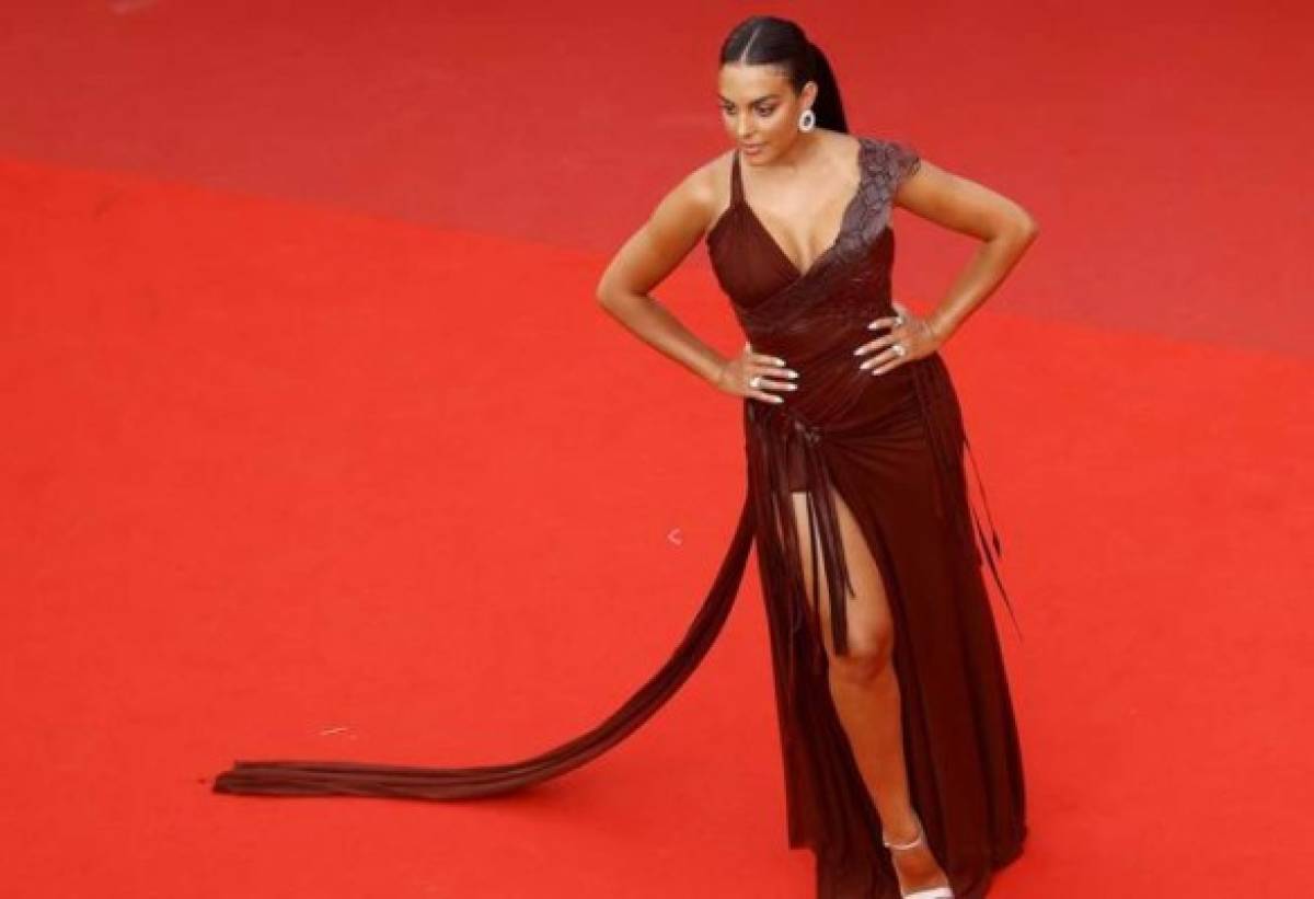 ¡Imponente! Georgina Rodríguez, espectacular y muy sexy en el Festival de Cine de Cannes