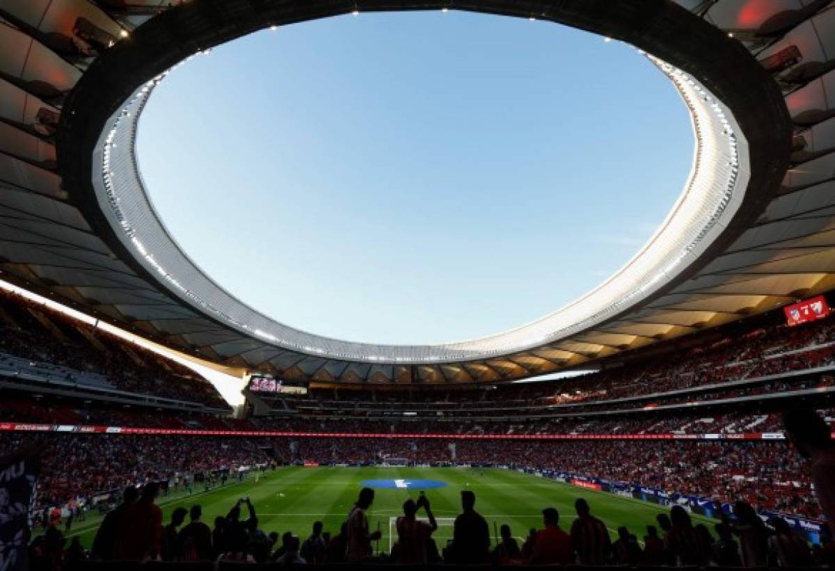 ¡Que bonito! Hondureño 'Coneja' Cardona inmortalizado en el Wanda, nuevo estadio del Atlético