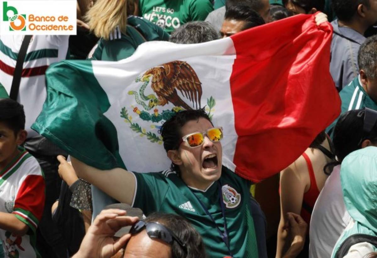 Fotos curiosas: Aficionados mexicanos se robaron el show en el Mundial de Rusia