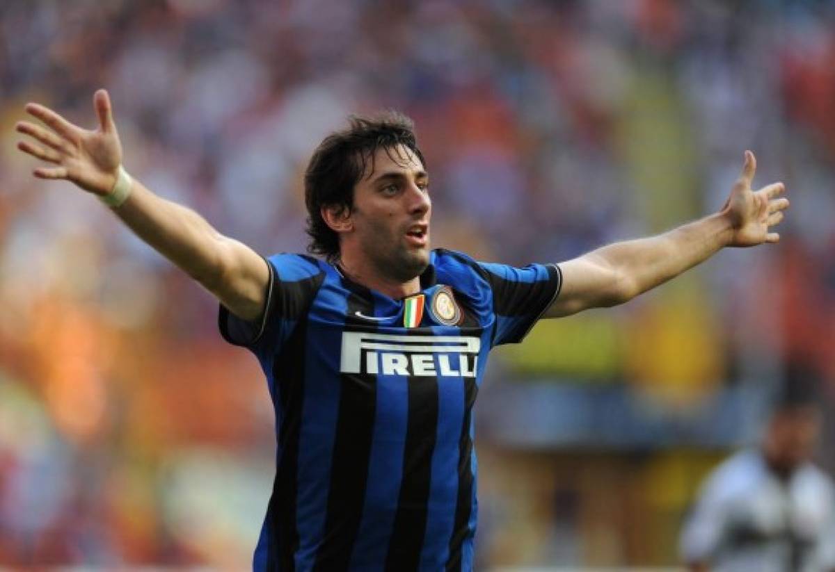 El 11 que usó el Inter de Milán en el último partido de David Suazo como neroazzurro