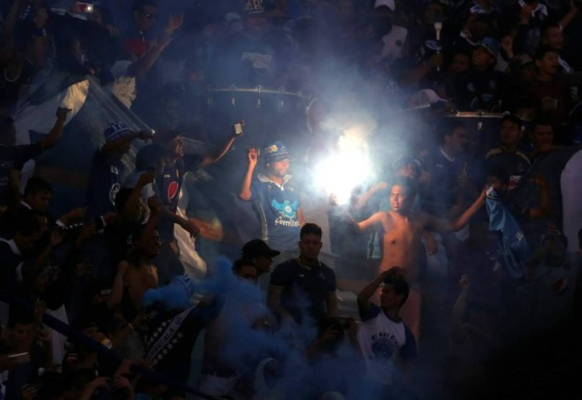 No se vio en TV: El festejo de Motagua por el pase a la final y la tristeza del Platense