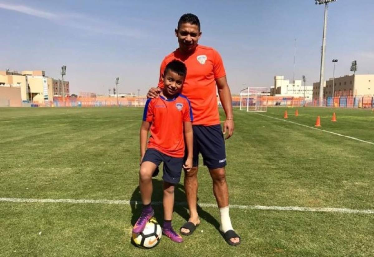 ¡TIERNOS! Así disfrutan el fútbol los hijos de los jugadores hondureños