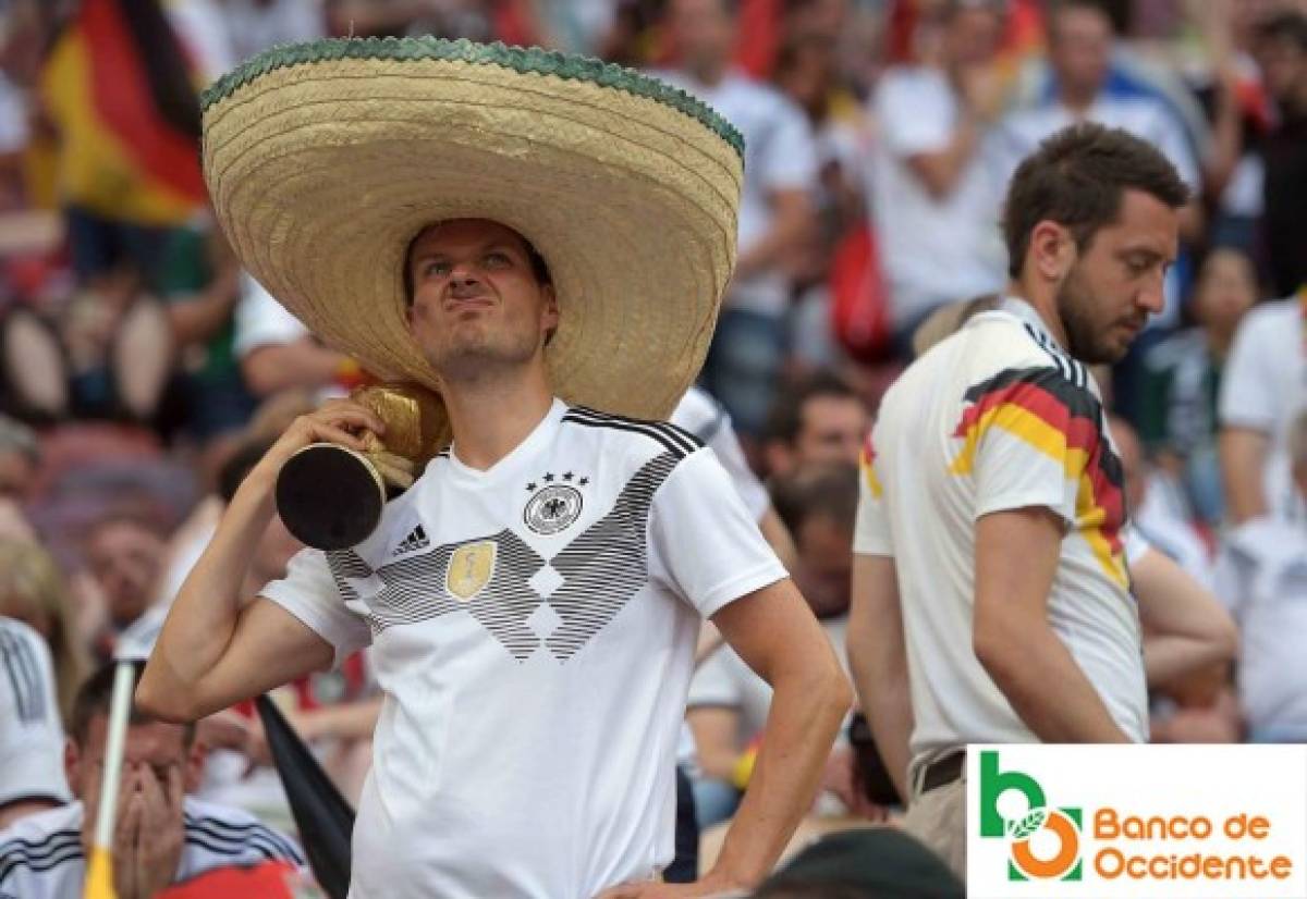 Fotos curiosas: Aficionados mexicanos se robaron el show en el Mundial de Rusia