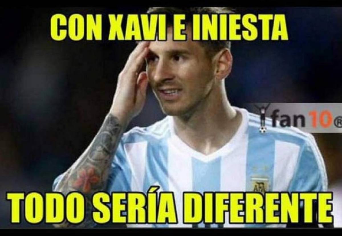 Memes atacan a Messi y ridiculizan a Argentina tras perder ante Colombia