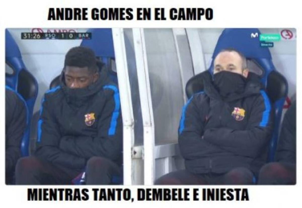 Los memes de la remontada del Barcelona ante la Real Sociedad